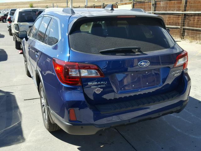 4S4BSETC0H3421874 - 2017 SUBARU OUTBACK TO BLUE photo 9