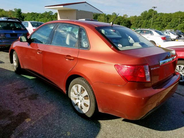 JF1GE61649H518302 - 2009 SUBARU IMPREZA 2. ORANGE photo 3