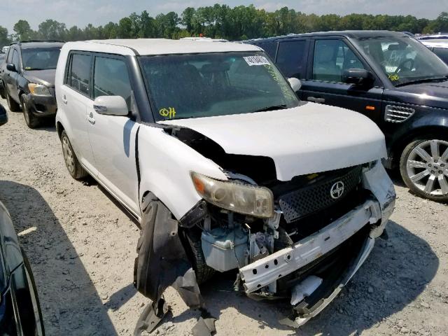 JTLKE50E591072701 - 2009 TOYOTA SCION XB WHITE photo 1