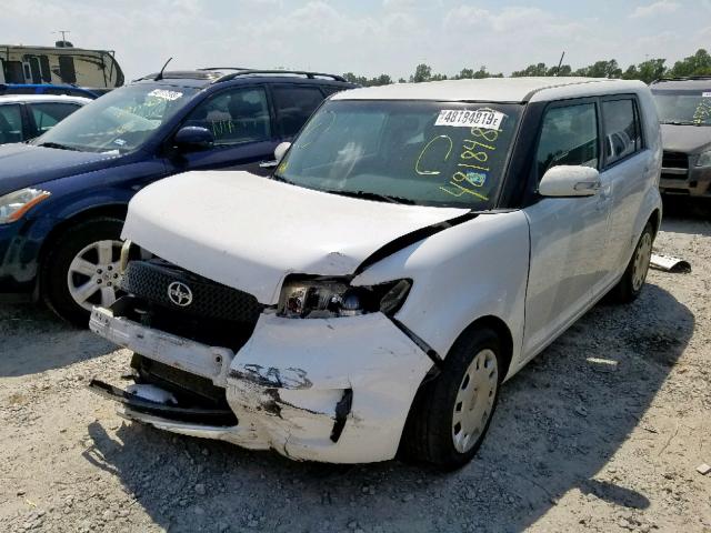 JTLKE50E591072701 - 2009 TOYOTA SCION XB WHITE photo 2