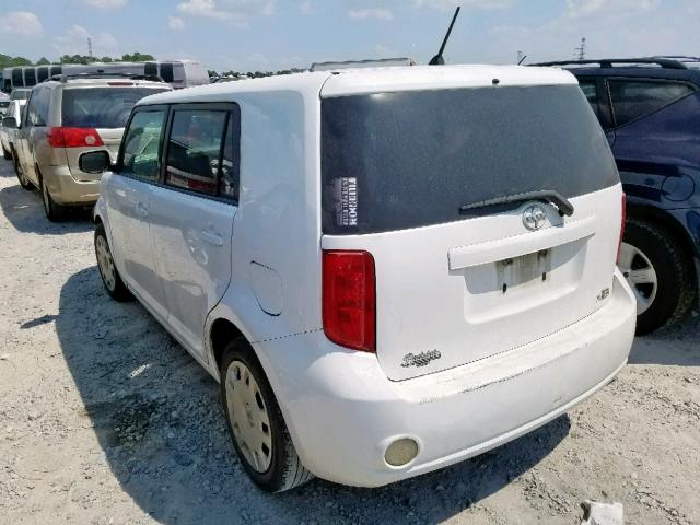 JTLKE50E591072701 - 2009 TOYOTA SCION XB WHITE photo 3