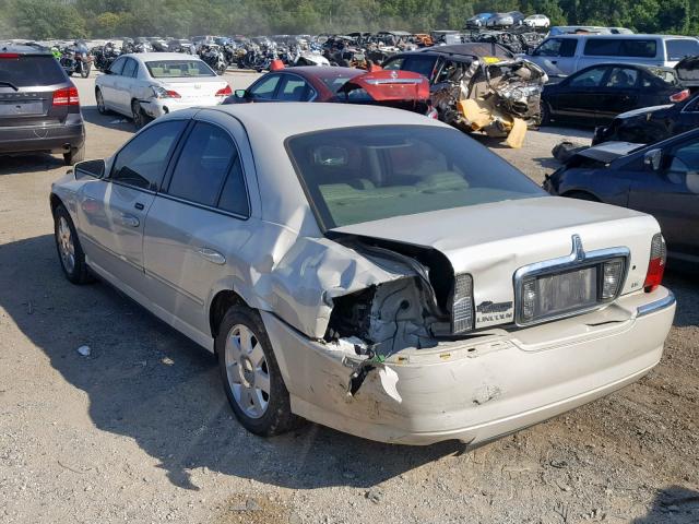 1LNHM86S24Y616641 - 2004 LINCOLN LS 奶油色 照片 3