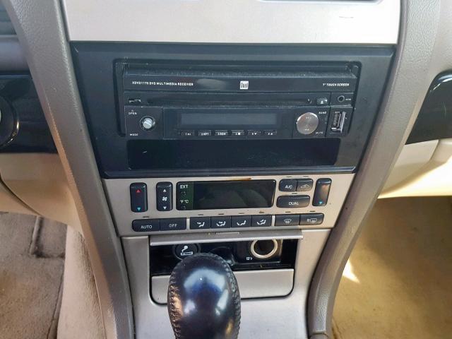 1LNHM86S24Y616641 - 2004 LINCOLN LS 奶油色 照片 9