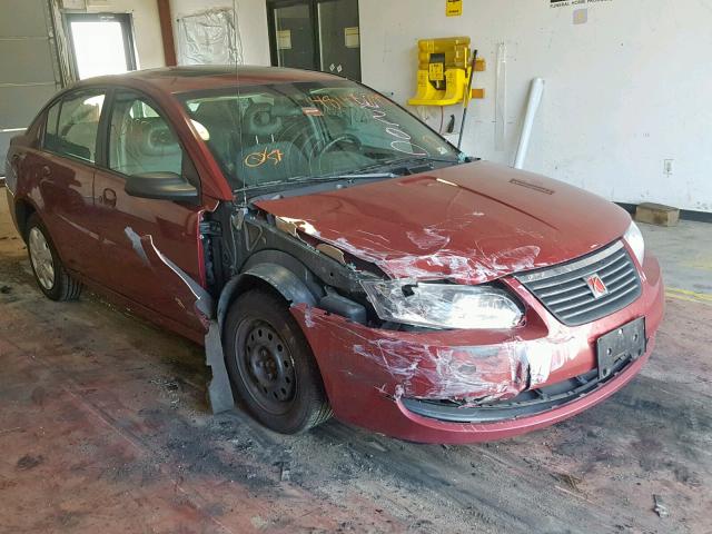 1G8AJ52F95Z175330 - 2005 SATURN ION LEVEL RED photo 1
