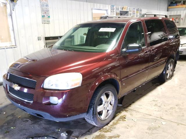 1GNDV33188D101470 - 2008 CHEVROLET UPLANDER L 栗色 照片 2