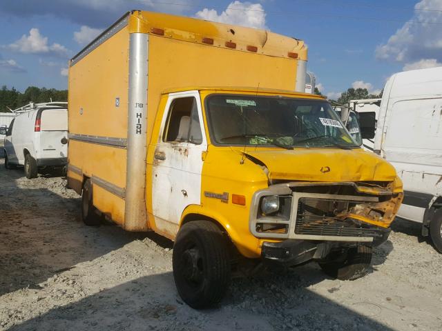 1GDHG31KXSF528544 - 1995 GMC CUTAWAY VA YELLOW photo 1