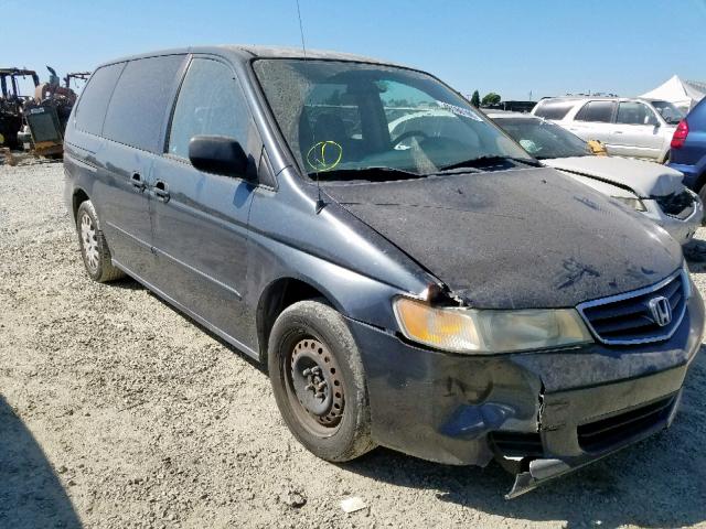 5FNRL185X4B139709 - 2004 HONDA ODYSSEY LX GRAY photo 1