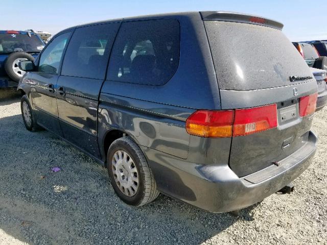 5FNRL185X4B139709 - 2004 HONDA ODYSSEY LX GRAY photo 3