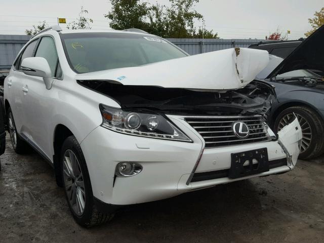 2T2BK1BA3DC207665 - 2013 LEXUS RX 350 WHITE photo 1