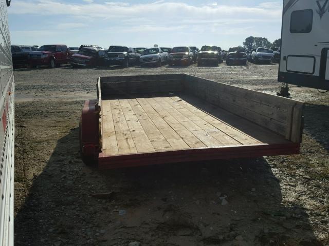 4BXUC162X3S301793 - 2003 ARNES TRAILER RED photo 3