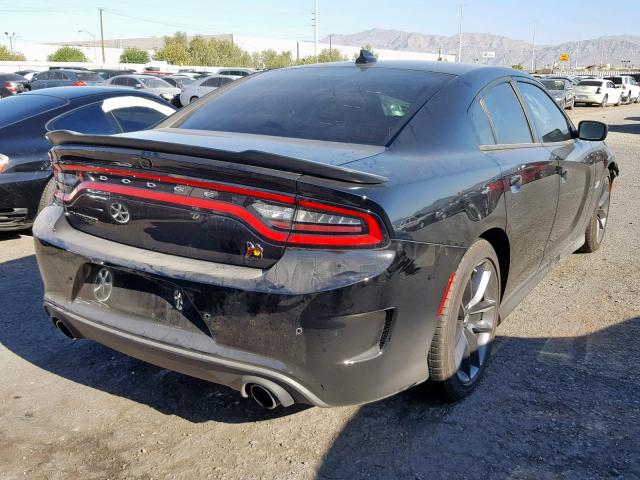 2C3CDXGJ3KH650596 - 2019 DODGE CHARGER SC BLACK photo 4