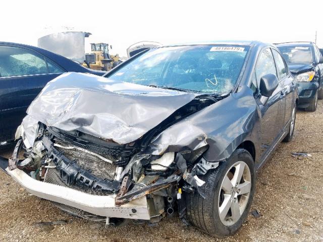 2HGFA16659H324435 - 2009 HONDA CIVIC LX-S Մոխրագույն լուսանկար 2