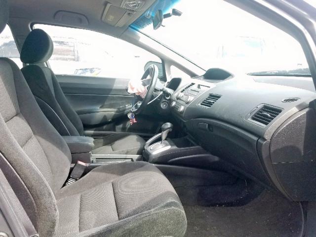 2HGFA16659H324435 - 2009 HONDA CIVIC LX-S Մոխրագույն լուսանկար 5