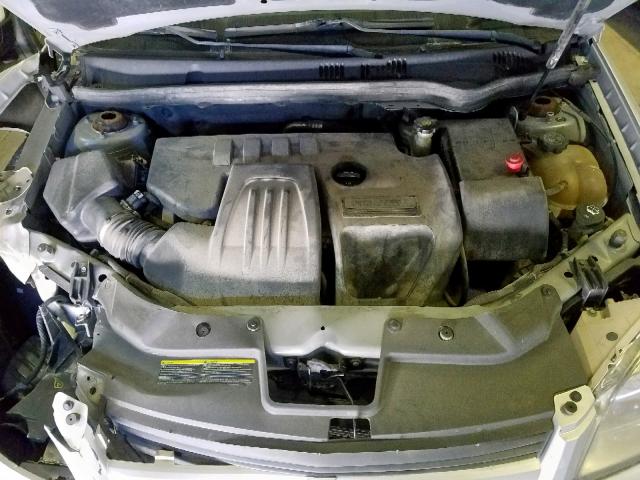 1G1AT58H497117581 - 2009 CHEVROLET COBALT LT SILVER photo 7