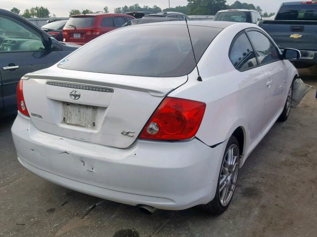 JTKDE177770203319 - 2007 TOYOTA SCION TC თეთრი ფოტო 4