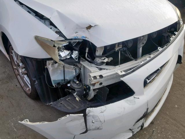 JTKDE177770203319 - 2007 TOYOTA SCION TC თეთრი ფოტო 9