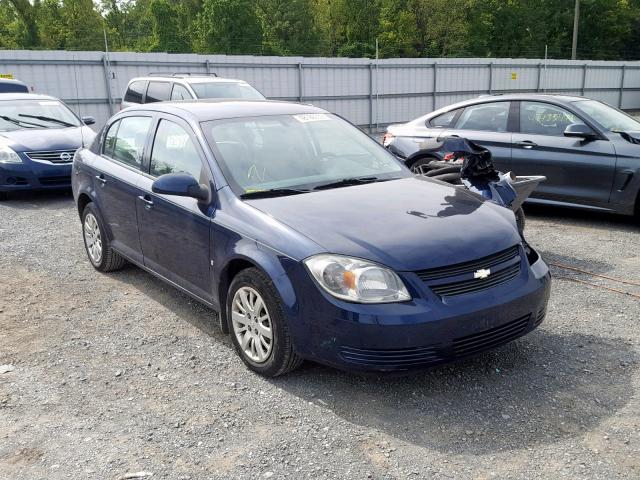 1G1AT58H897147599 - 2009 CHEVROLET COBALT LT BLUE photo 2