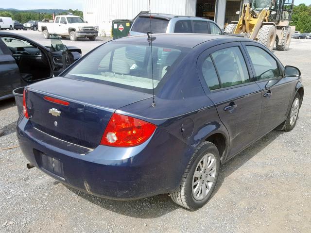 1G1AT58H897147599 - 2009 CHEVROLET COBALT LT BLUE photo 3