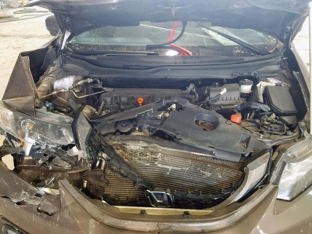 19XFB2F98FE091878 - 2015 HONDA CIVIC EXL 灰色 照片 7