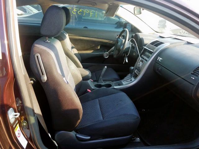 JTKDE167880268800 - 2008 TOYOTA SCION TC ბურგუნდია ფოტო 5