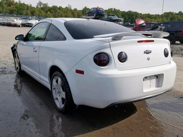 1G1AT18H397103180 - 2009 CHEVROLET COBALT LT WHITE photo 3