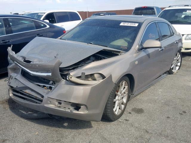 1G1ZK577X8F267441 - 2008 CHEVROLET MALIBU LTZ TAN photo 2