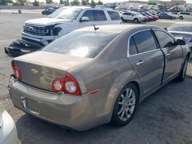 1G1ZK577X8F267441 - 2008 CHEVROLET MALIBU LTZ TAN photo 4