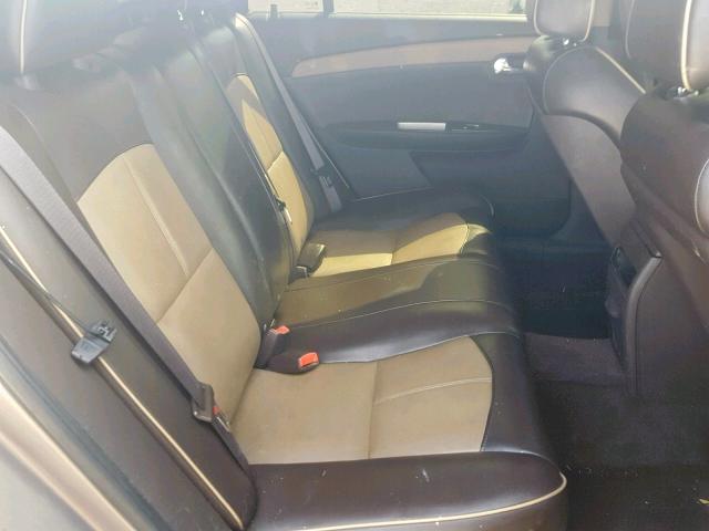 1G1ZK577X8F267441 - 2008 CHEVROLET MALIBU LTZ TAN photo 6