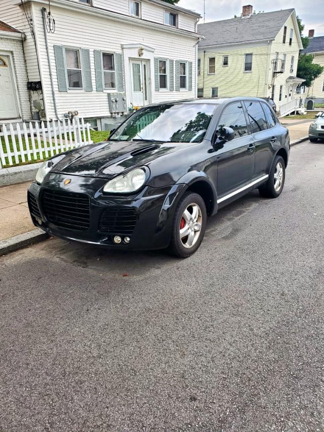 WP1AA29P64LA22794 - 2004 PORSCHE CAYENNE BLACK photo 1