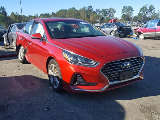 5NPE34AF5JH606759 - 2018 HYUNDAI SONATA SPO RED photo 1