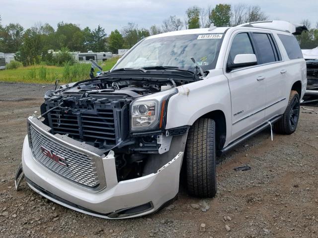 1GKS2HKJ5HR324581 - 2017 GMC YUKON XL D WHITE photo 2