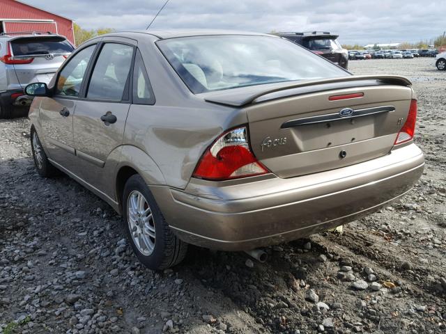 1FAFP34333W286090 - 2003 FORD FOCUS SE C GOLD photo 3