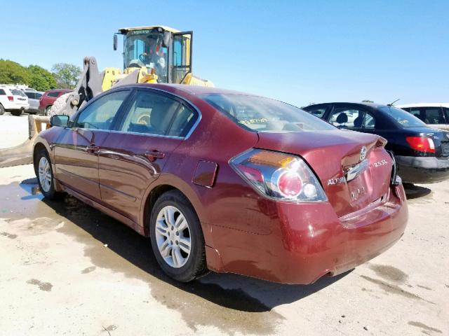 1N4AL2AP1AC157786 - 2010 NISSAN ALTIMA BAS MAROON photo 3