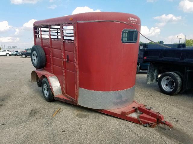 4GAHB1226C1000429 - 2012 CALI TRAILER RED photo 1