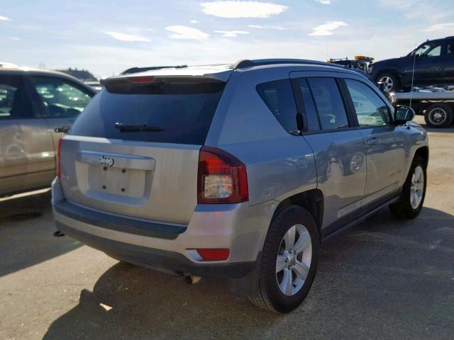 1C4NJDBB4GD558560 - 2016 JEEP COMPASS SP SILVER photo 4