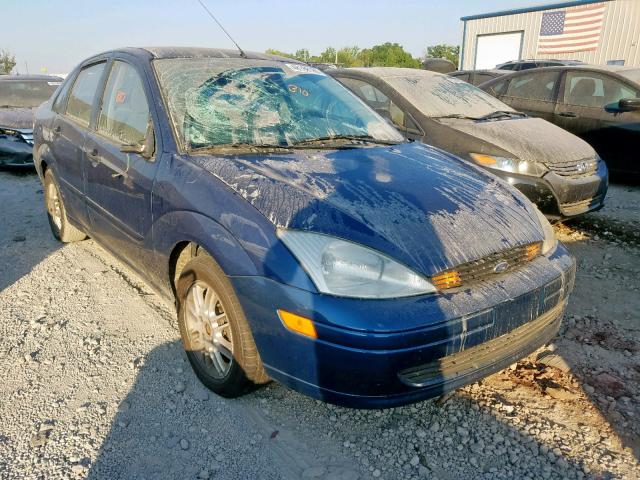 1FAFP3832YW349889 - 2000 FORD FOCUS ZTS BLUE photo 1
