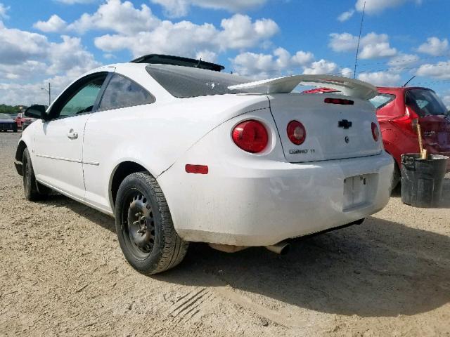 1G1AL18F387266683 - 2008 CHEVROLET COBALT LT WHITE photo 3