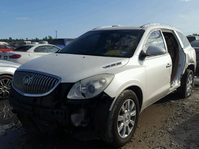 5GAKRCED5CJ255335 - 2012 BUICK ENCLAVE WHITE photo 2