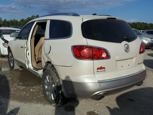 5GAKRCED5CJ255335 - 2012 BUICK ENCLAVE WHITE photo 3