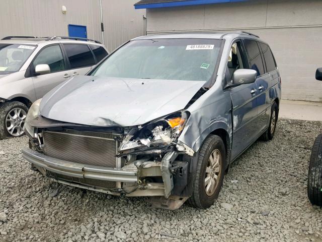 5FNRL38638B079072 - 2008 HONDA ODYSSEY EX SILVER photo 2