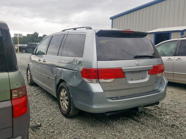 5FNRL38638B079072 - 2008 HONDA ODYSSEY EX SILVER photo 3