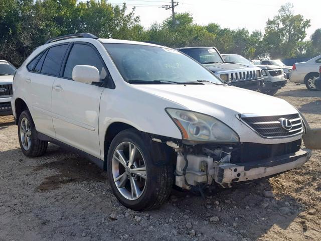 JTJGW31U660001286 - 2006 LEXUS RX 400 WHITE photo 1