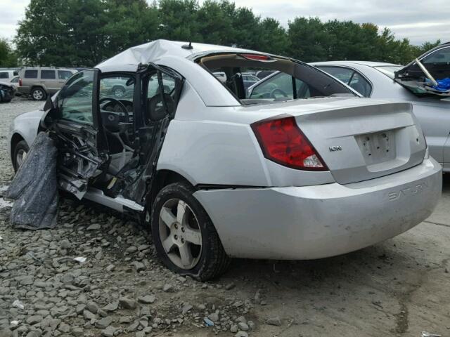 1G8AL55F16Z129885 - 2006 SATURN ION LEVEL SILVER photo 3