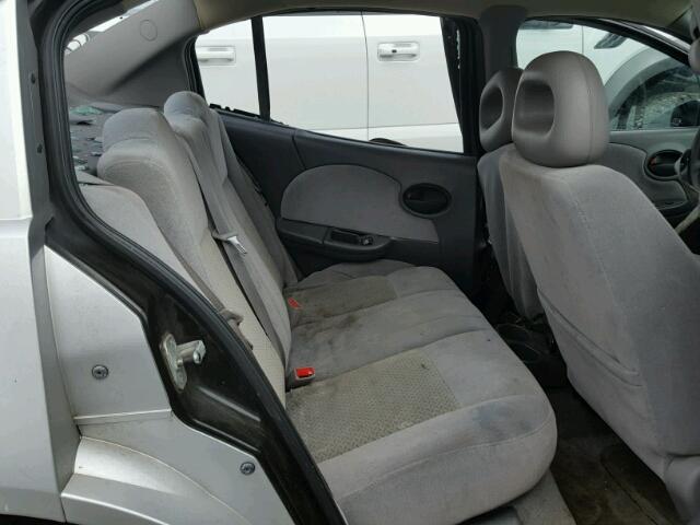 1G8AL55F16Z129885 - 2006 SATURN ION LEVEL SILVER photo 6