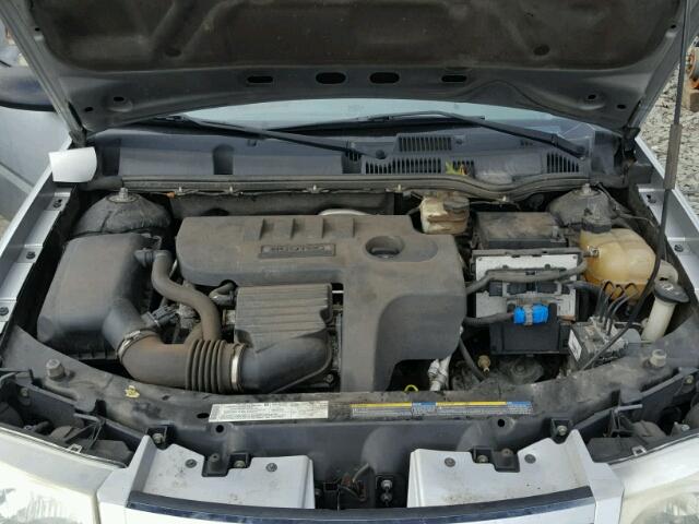 1G8AL55F16Z129885 - 2006 SATURN ION LEVEL SILVER photo 7