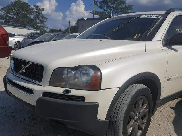 YV4CZ852861292914 - 2006 VOLVO XC90 V8 WHITE photo 9