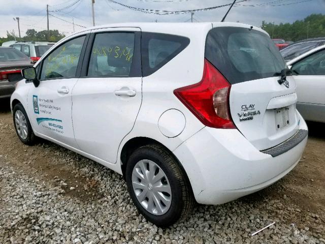 3N1CE2CPXGL386445 - 2016 NISSAN VERSA NOTE WHITE photo 3