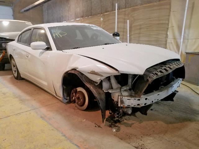 2C3CDXAG4CH305446 - 2012 DODGE CHARGER PO WHITE photo 1