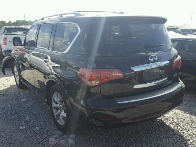 JN8AZ2NF3B9501048 - 2011 INFINITI QX56 BLACK photo 3