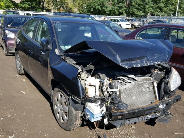 KMHDU46D89U651434 - 2009 HYUNDAI ELANTRA GL BLACK photo 1